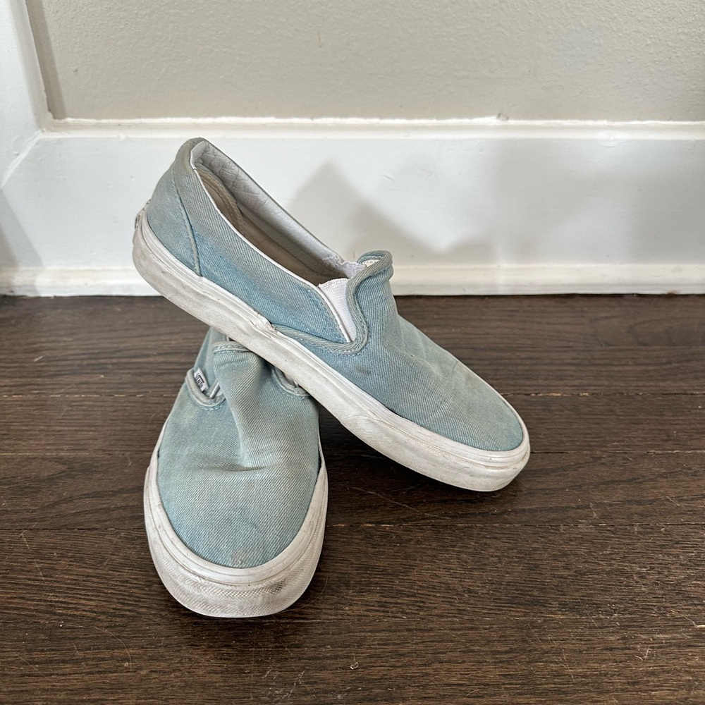 Vans light denim Slip-On Sneakers